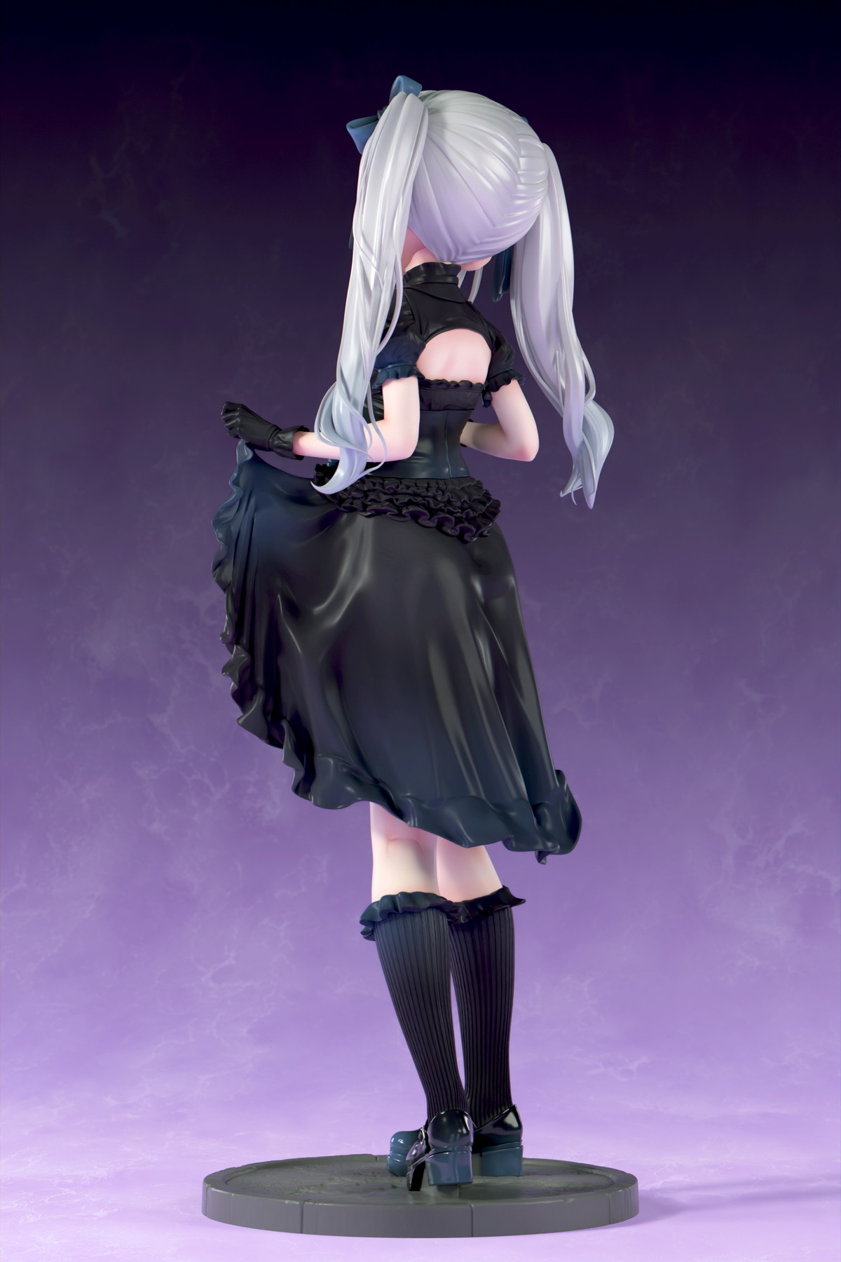 インサイトオリジナル「肉感少女 ゴシック姉妹のいたずら 黒霧ヒメル」のフィギュア画像