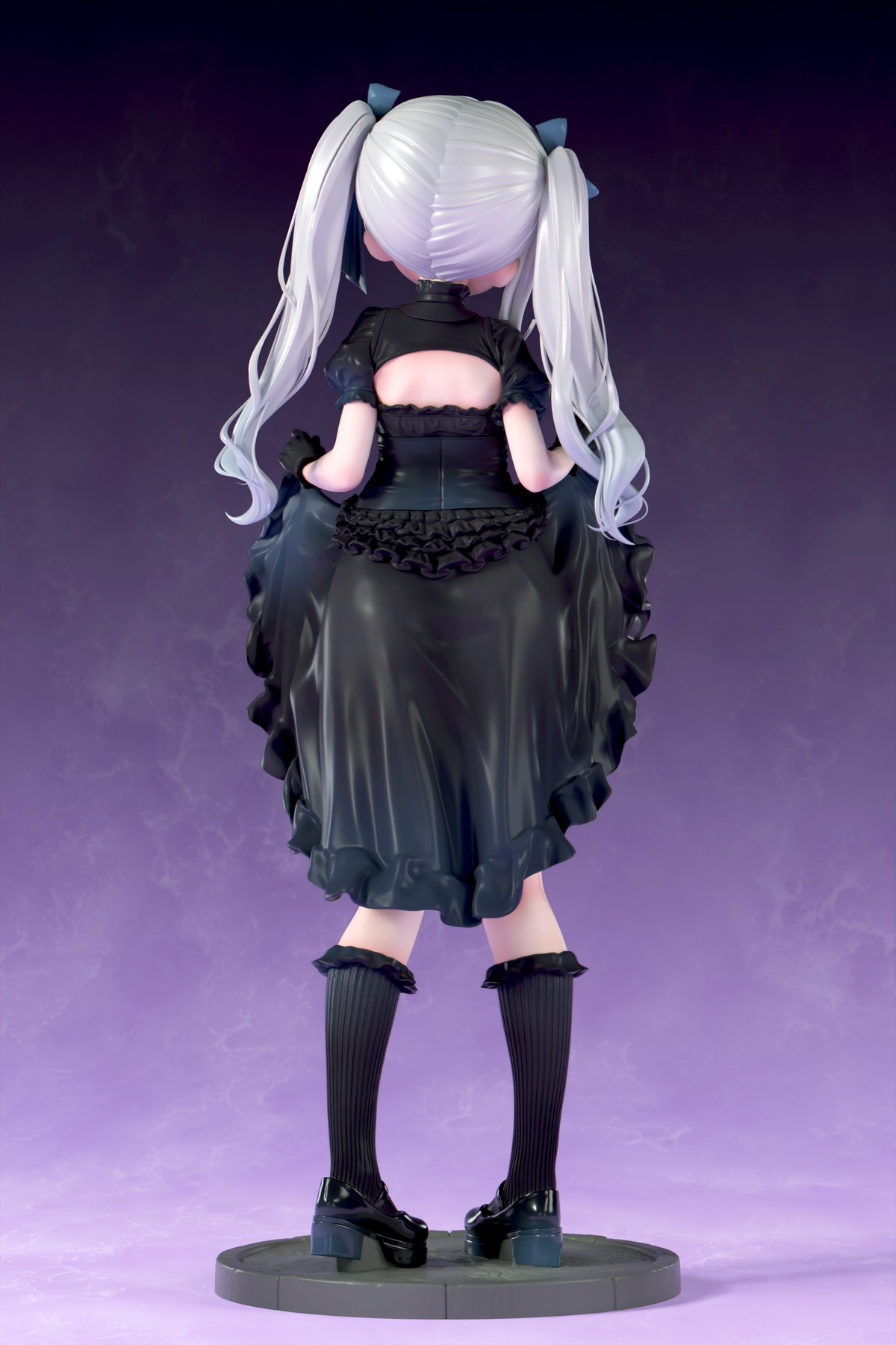 インサイトオリジナル「肉感少女 ゴシック姉妹のいたずら 黒霧ヒメル」のフィギュア画像