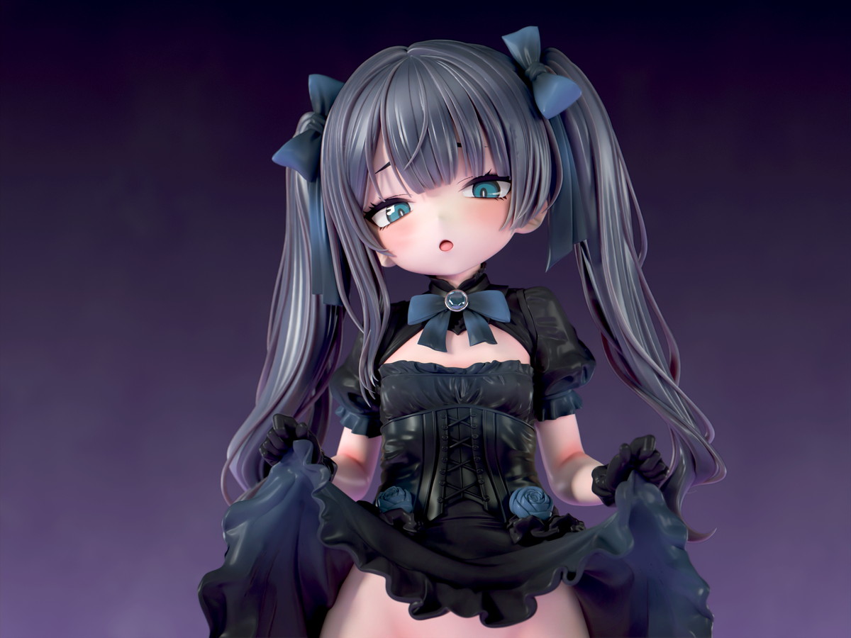 インサイトオリジナル「肉感少女 ゴシック姉妹のいたずら 黒霧メーア」のフィギュア画像