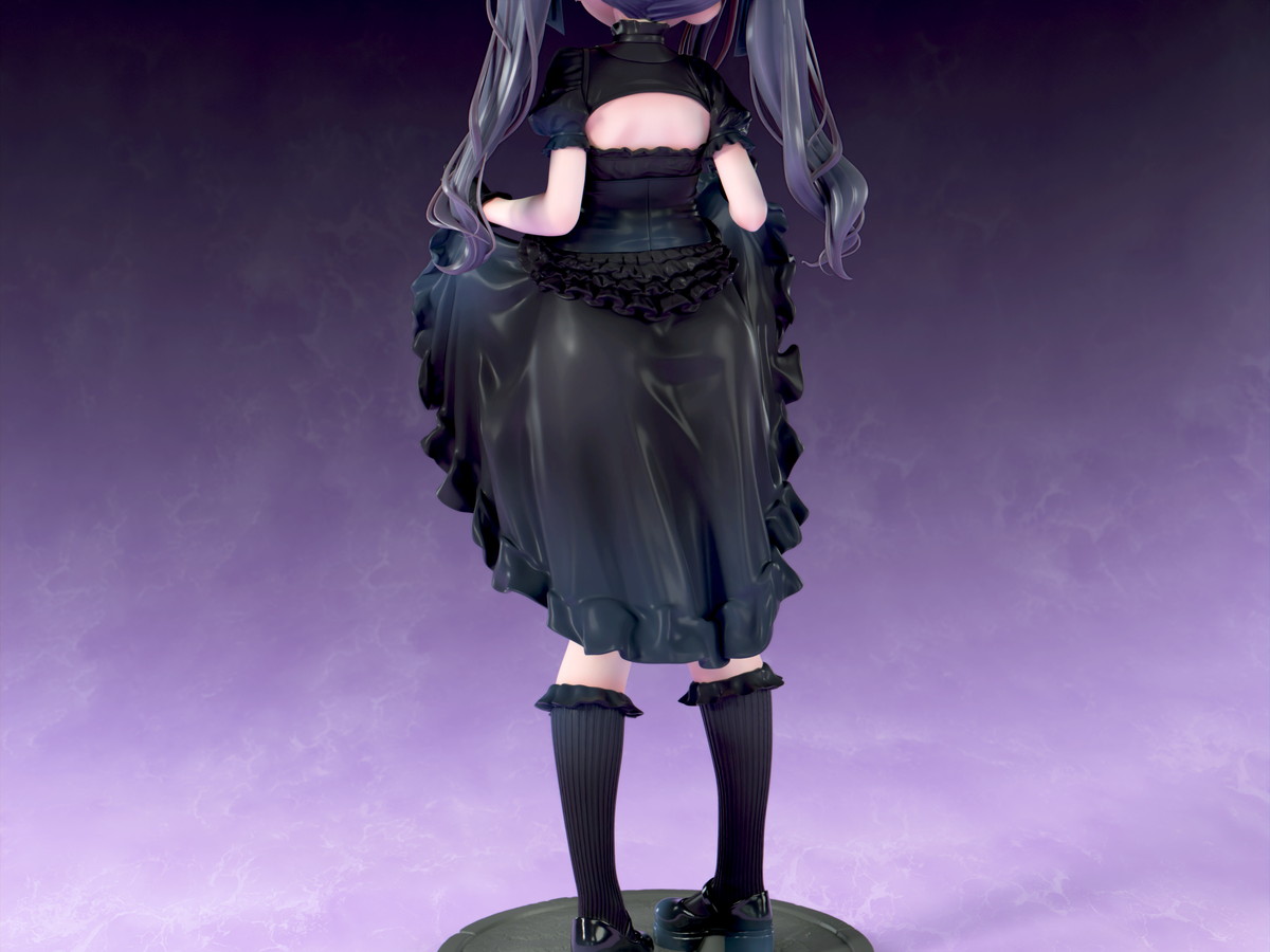 インサイトオリジナル「肉感少女 ゴシック姉妹のいたずら 黒霧メーア」のフィギュア画像