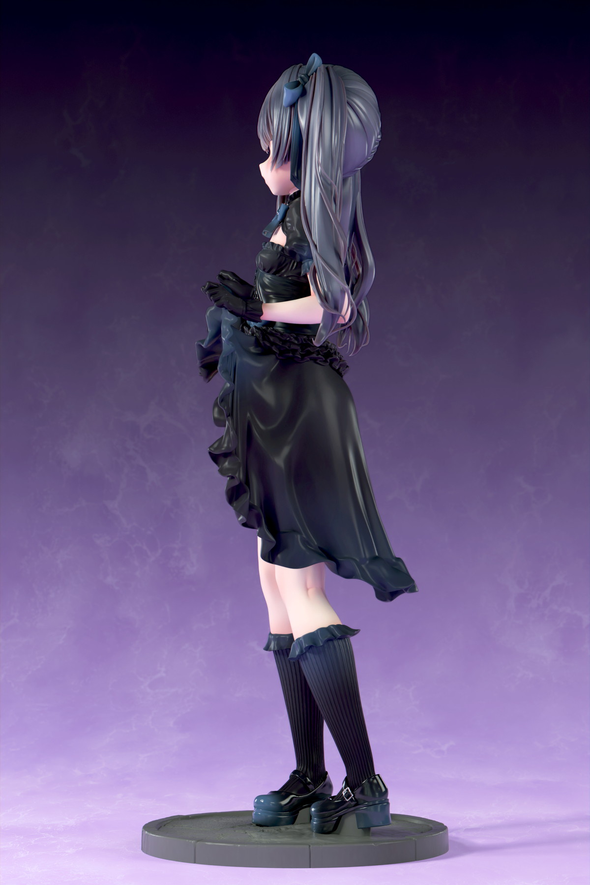 インサイトオリジナル「肉感少女 ゴシック姉妹のいたずら 黒霧メーア」のフィギュア画像