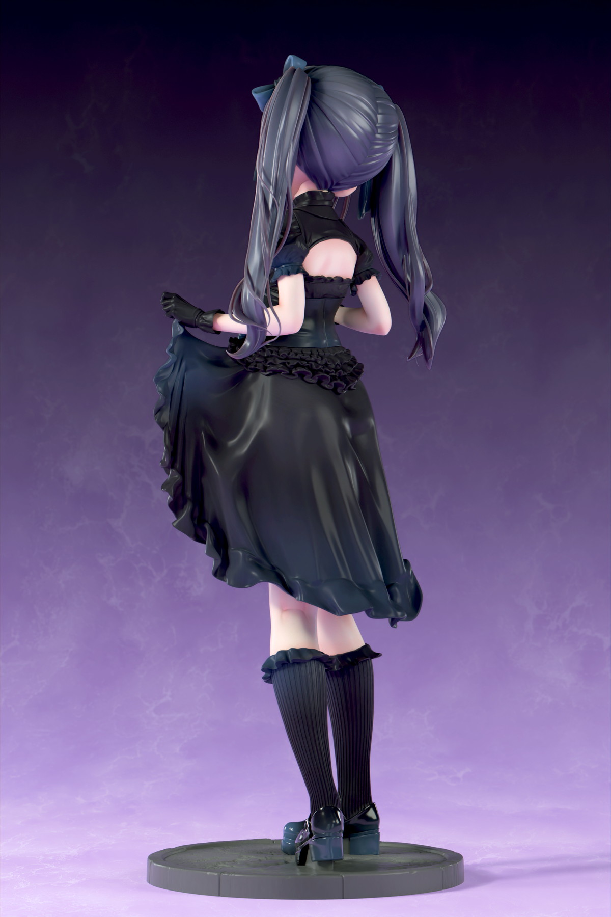 インサイトオリジナル「肉感少女 ゴシック姉妹のいたずら 黒霧メーア」のフィギュア画像