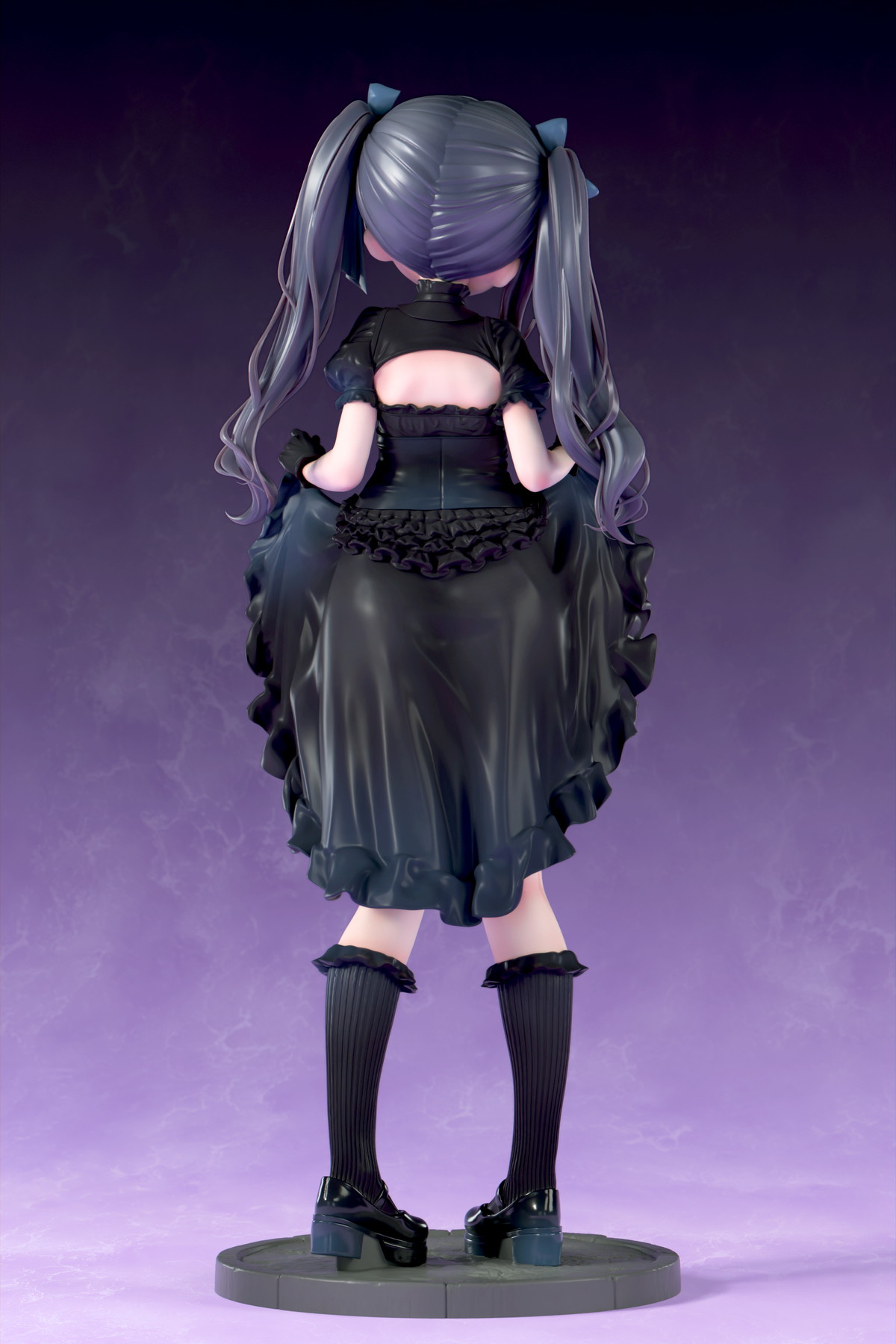 インサイトオリジナル「肉感少女 ゴシック姉妹のいたずら 黒霧メーア」のフィギュア画像