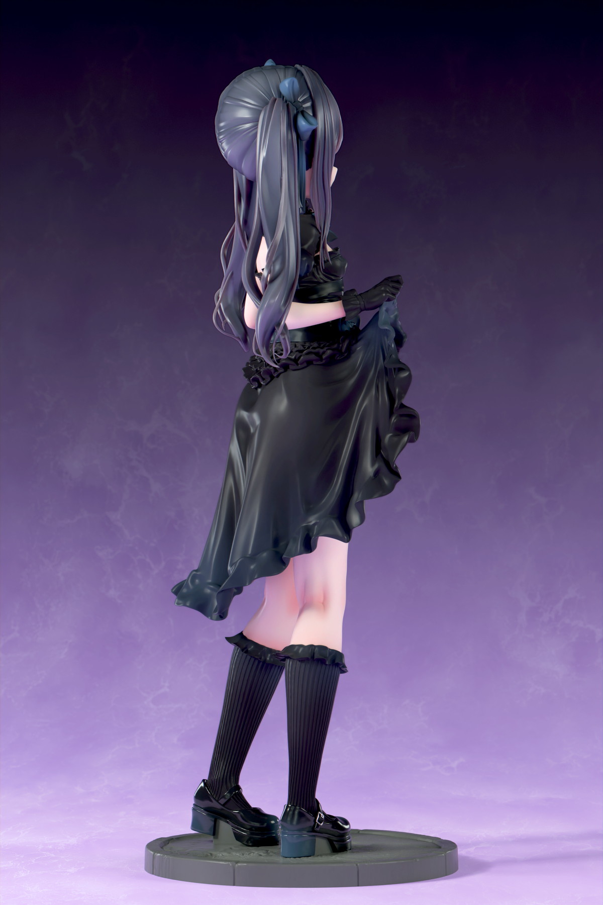 インサイトオリジナル「肉感少女 ゴシック姉妹のいたずら 黒霧メーア」のフィギュア画像