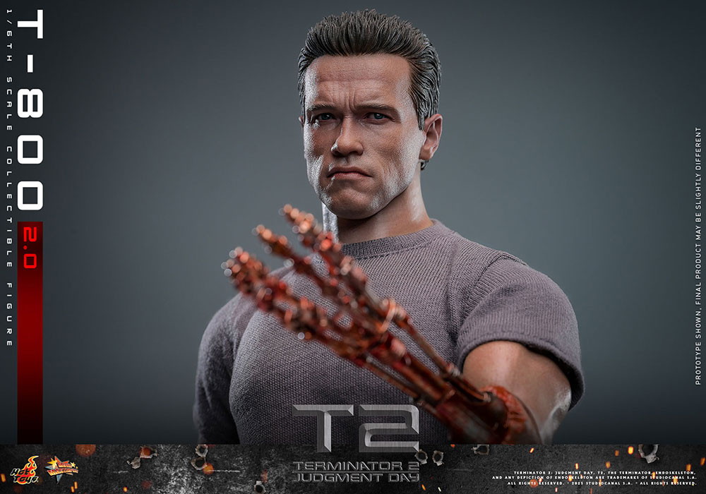 ターミネーター2「T-800（2.0版）」のフィギュア画像