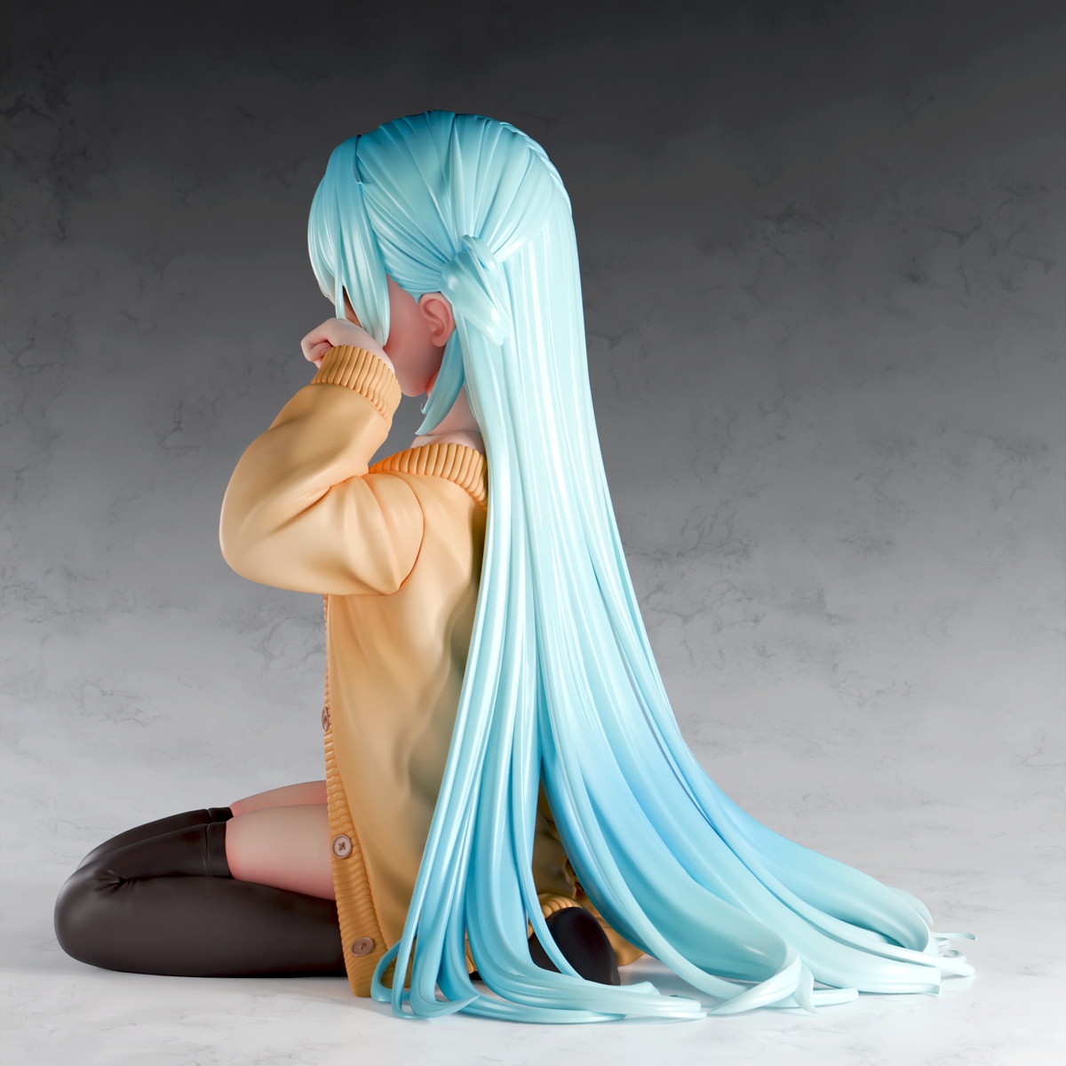 インサイトオリジナル「肉感少女 まだ夢の中? ペコラ」のフィギュア画像