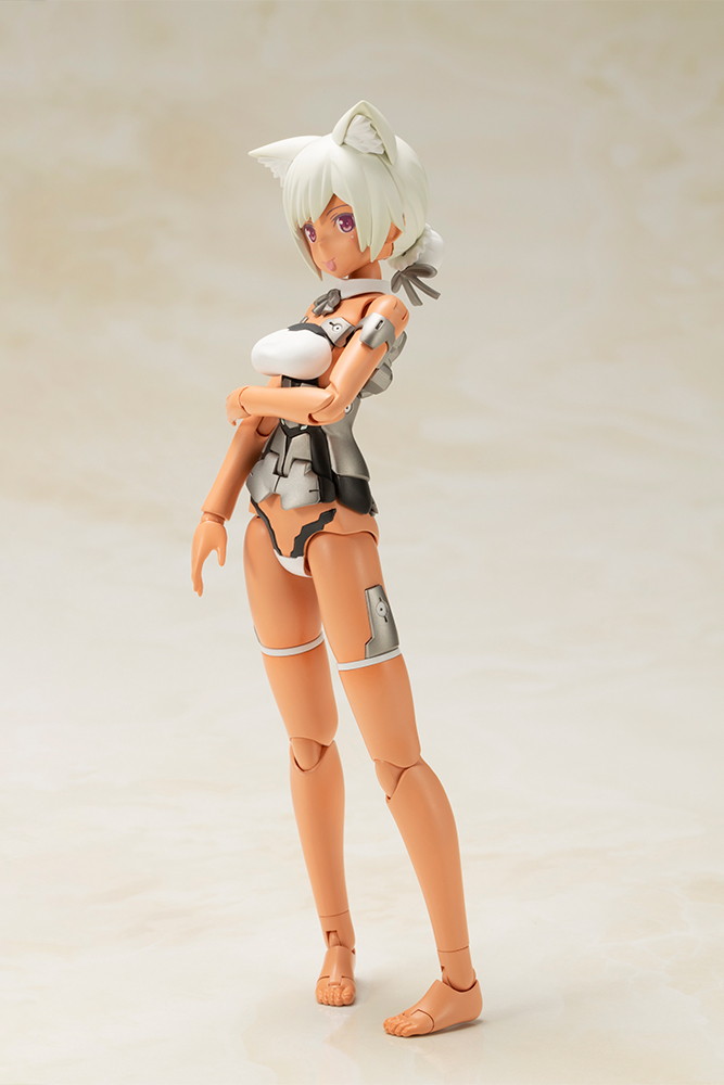 フレームアームズ・ガール「レティシア Silver Ver.」のフィギュア画像