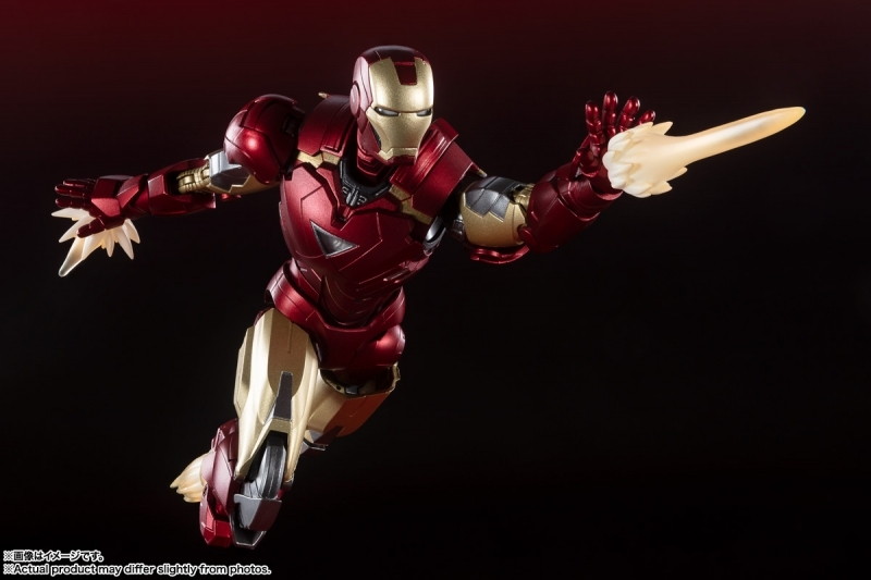 THE INFINITY SAGA「S.H.Figuarts アイアンマン マーク6（THE INFINITY SAGA）」のフィギュア画像