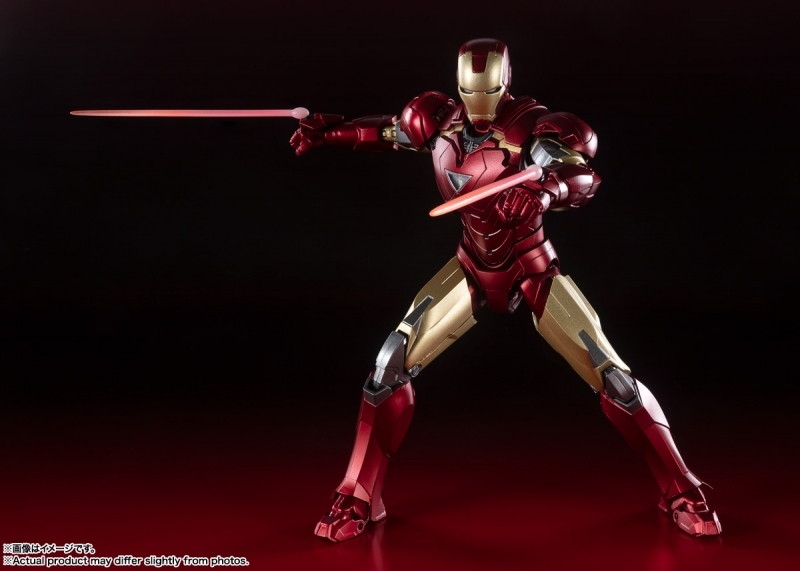 THE INFINITY SAGA「S.H.Figuarts アイアンマン マーク6（THE INFINITY SAGA）」のフィギュア画像