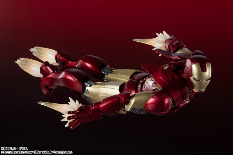 THE INFINITY SAGA「S.H.Figuarts アイアンマン マーク6（THE INFINITY SAGA）」のフィギュア画像