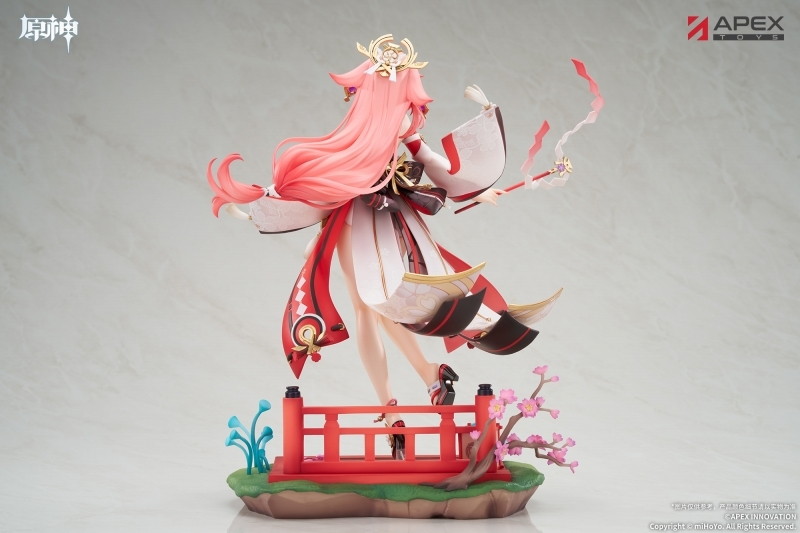 原神「八重神子・浮世笑百姿Ver.」のフィギュア画像