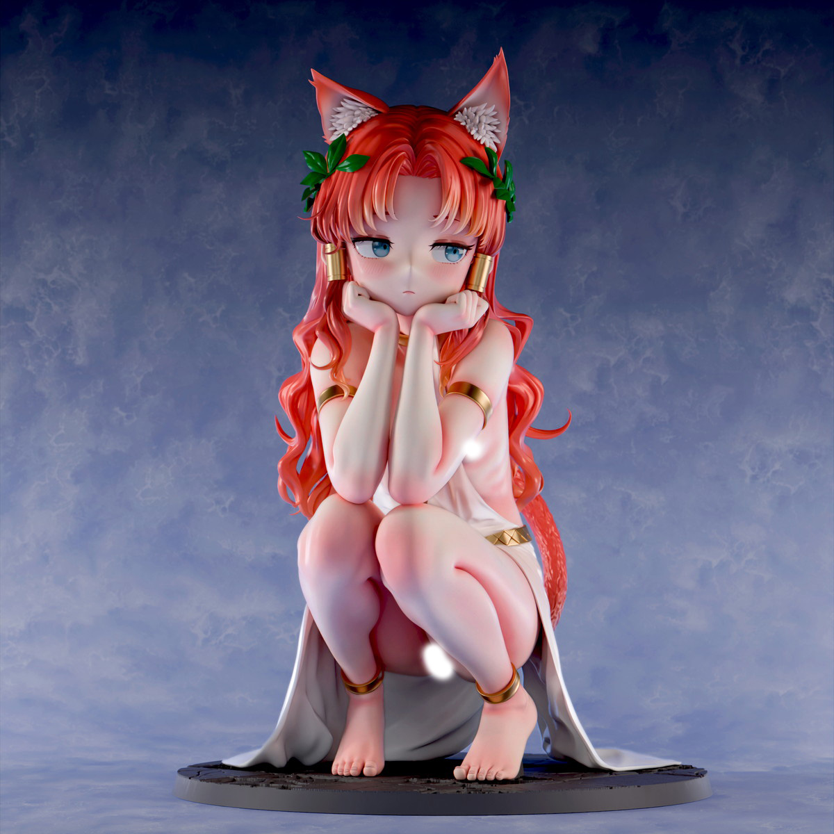 インサイトオリジナル「肉感少女 赤髪猫娘 ヘレナ」のフィギュア画像