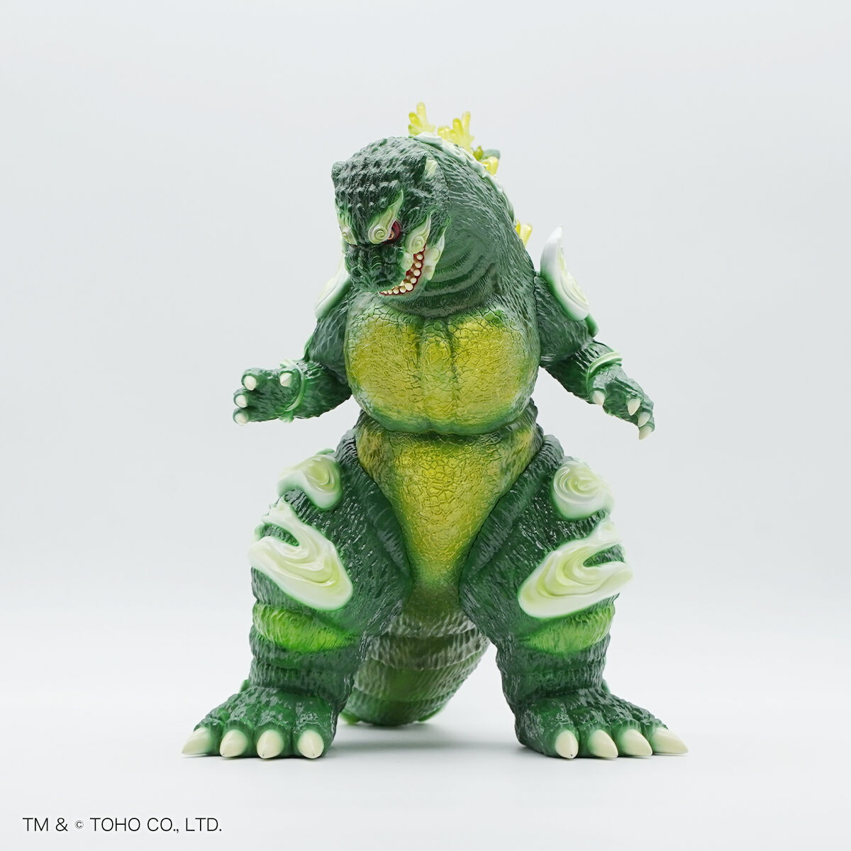 ゴジラ対デストロイア「GVA-BC ゴジラ1995 Frog Tree 浮世ノ絵（翠）」のフィギュア画像