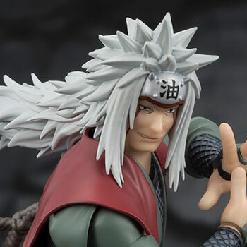 NARUTO-ナルト-疾風伝「S.H.Figuarts 自来也 -仙術極めし木ノ葉の豪傑- 仙人モードセット」のフィギュア