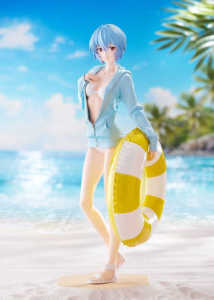 ヱヴァンゲリヲン新劇場版「POP UP PARADE BEACH QUEENS 綾波レイ L size」のフィギュア画像
