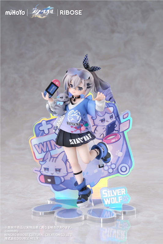 崩壊:スターレイル「ちびねこシリーズフィギュア 銀狼Ver.」のフィギュア画像