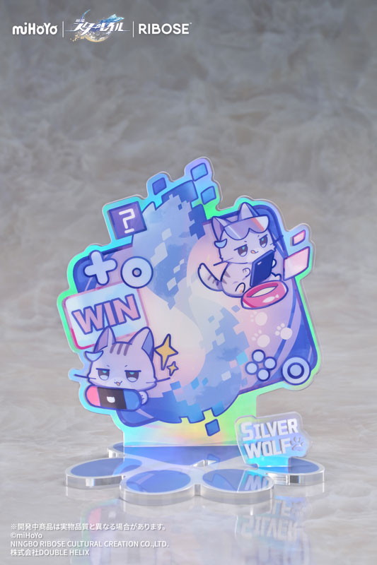 崩壊:スターレイル「ちびねこシリーズフィギュア 銀狼Ver.」のフィギュア画像