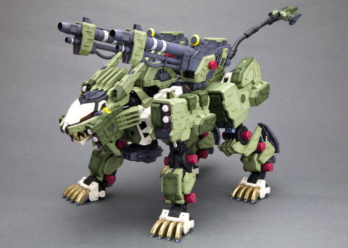 ゾイド -ZOIDS-「RZ-041 ライガーゼロ パンツァー マーキングプラスVer.」のフィギュア画像