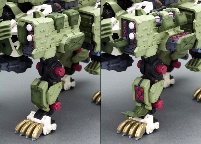 ゾイド -ZOIDS-「RZ-041 ライガーゼロ パンツァー マーキングプラスVer.」のフィギュア画像