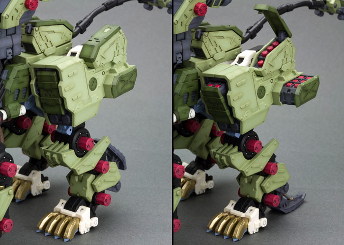 ゾイド -ZOIDS-「RZ-041 ライガーゼロ パンツァー マーキングプラスVer.」のフィギュア画像