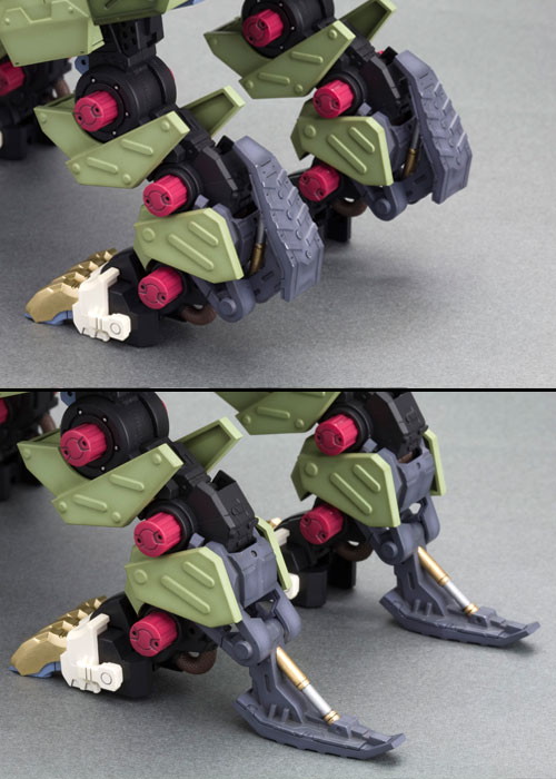 ゾイド -ZOIDS-「RZ-041 ライガーゼロ パンツァー マーキングプラスVer.」のフィギュア画像