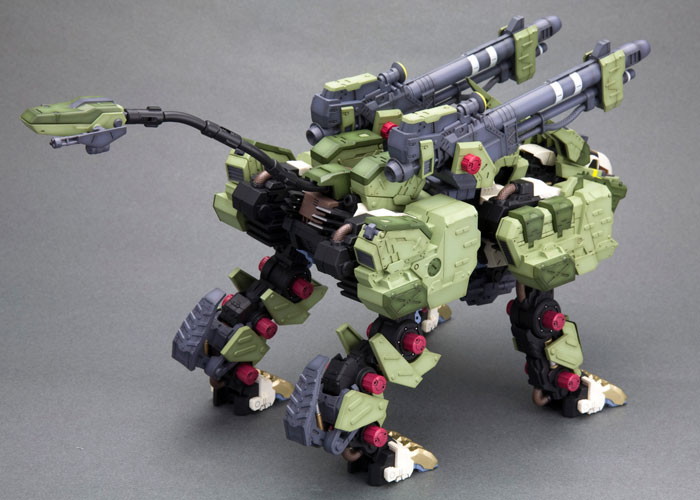 ゾイド -ZOIDS-「RZ-041 ライガーゼロ パンツァー マーキングプラスVer.」のフィギュア画像