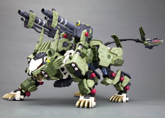 ゾイド -ZOIDS-「RZ-041 ライガーゼロ パンツァー マーキングプラスVer.」のフィギュア画像