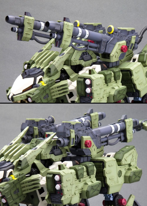 ゾイド -ZOIDS-「RZ-041 ライガーゼロ パンツァー マーキングプラスVer.」のフィギュア画像