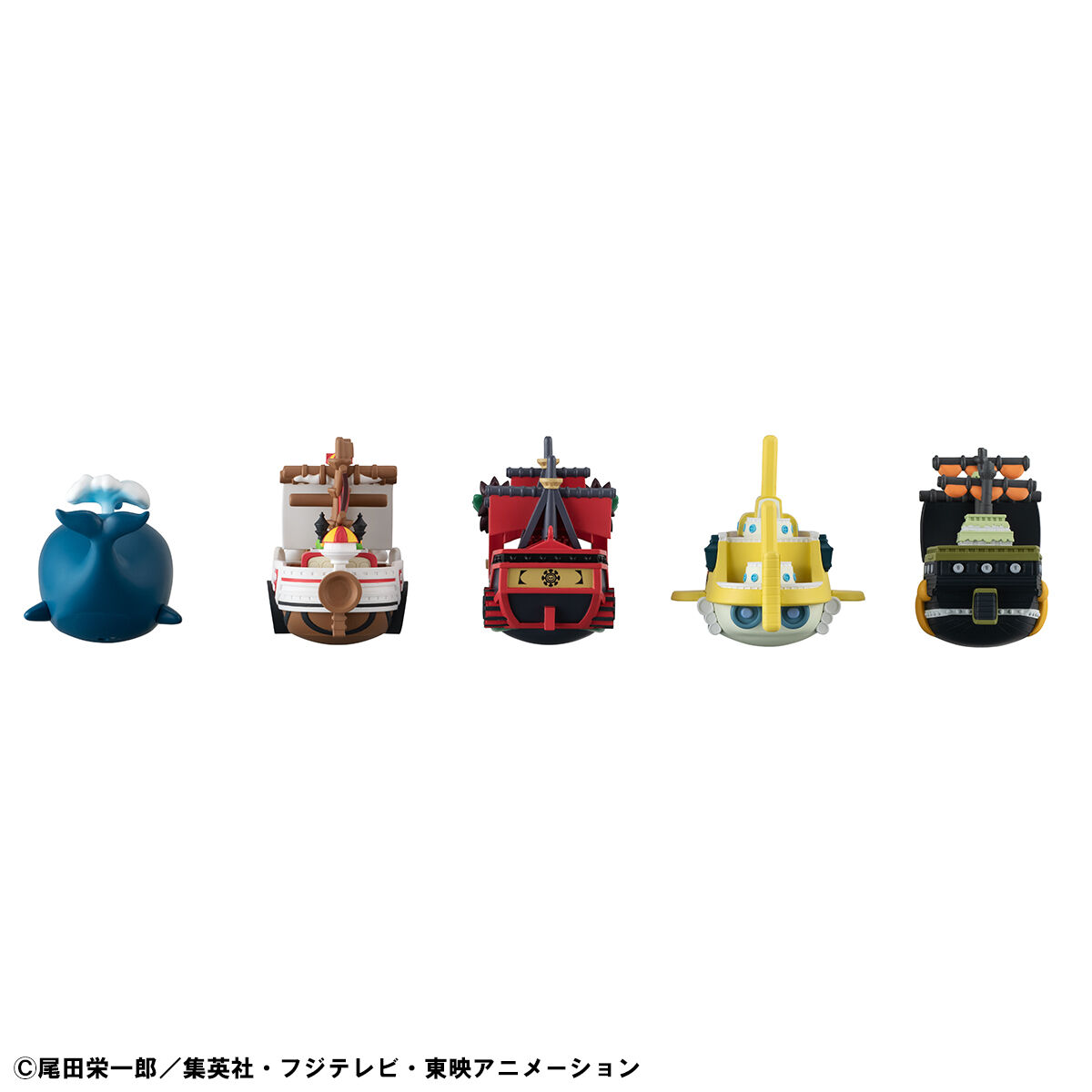 ONE PIECE「ゆらコレシリーズ ワンピース グランドラインコレクションセットVol.2」のフィギュア画像