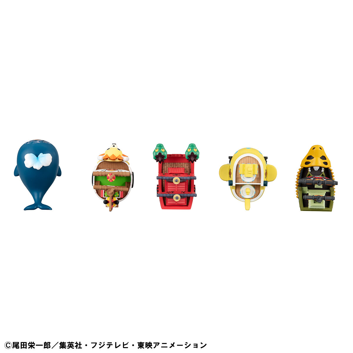 ONE PIECE「ゆらコレシリーズ ワンピース グランドラインコレクションセットVol.2」のフィギュア画像