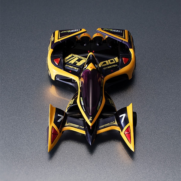 新世紀GPXサイバーフォーミュラ11「サイバーフォーミュラコレクション -Heritage Edition- エクスペリオンZ/A-8 ナイト・シューマッハ機」のフィギュア画像