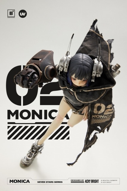 Beautiful Chemistry x Acky Bright「Seven Stars Series No.02 Monica」のフィギュア画像