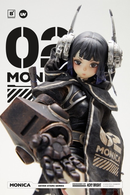 Beautiful Chemistry x Acky Bright「Seven Stars Series No.02 Monica」のフィギュア画像
