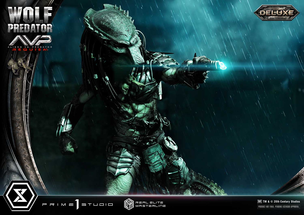 AVP2 エイリアンズVS.プレデター「リアルエリートマスタ-ライン ウルフプレデター」のフィギュア画像