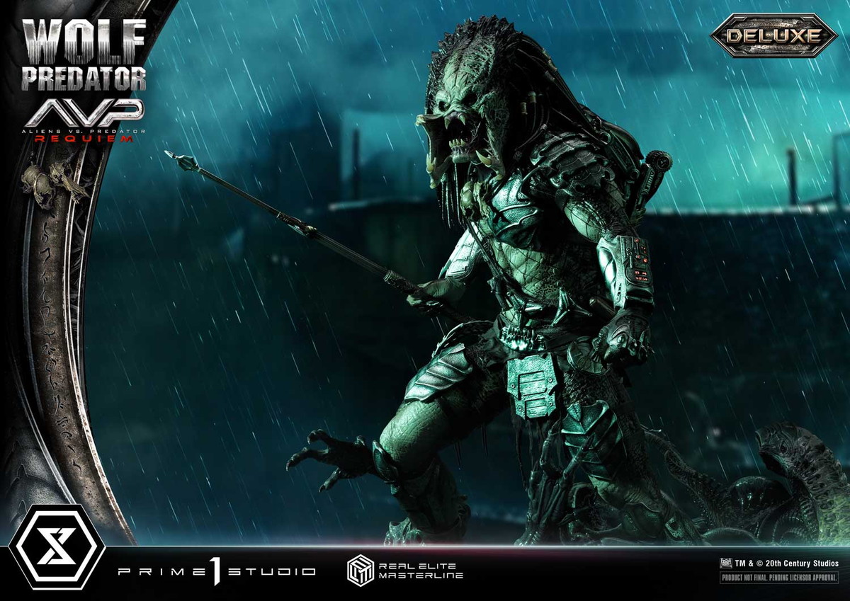 AVP2 エイリアンズVS.プレデター「リアルエリートマスタ-ライン ウルフプレデター」のフィギュア画像