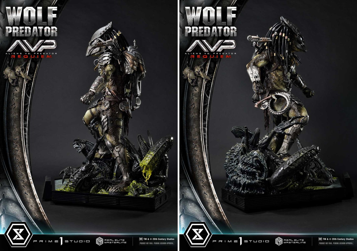 AVP2 エイリアンズVS.プレデター「リアルエリートマスタ-ライン ウルフプレデター」のフィギュア画像