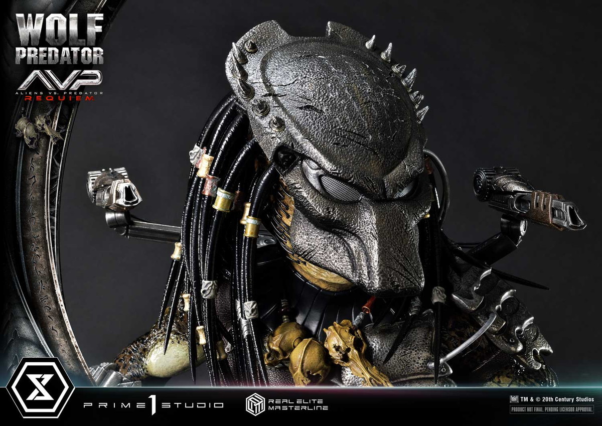 AVP2 エイリアンズVS.プレデター「リアルエリートマスタ-ライン ウルフプレデター」のフィギュア画像