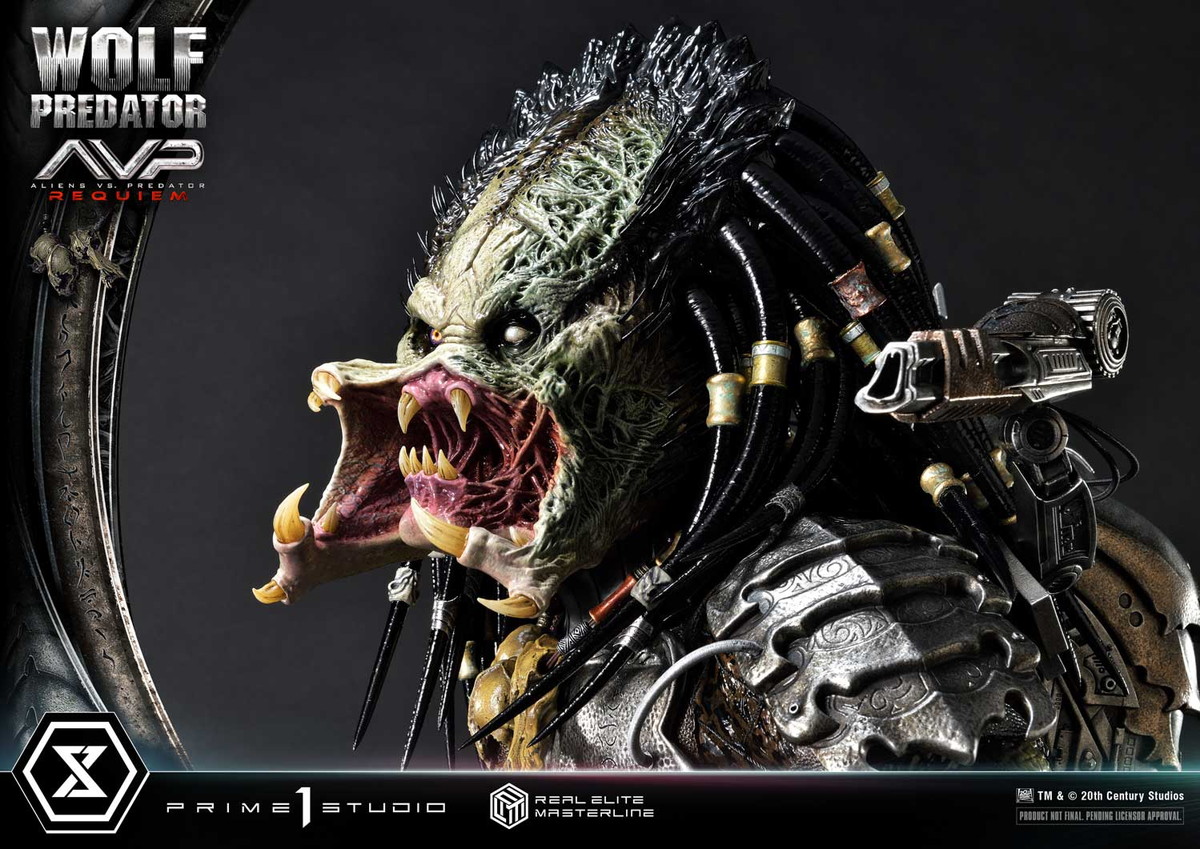 AVP2 エイリアンズVS.プレデター「リアルエリートマスタ-ライン ウルフプレデター」のフィギュア画像