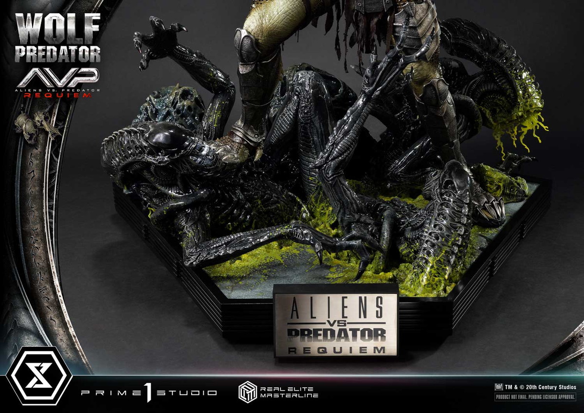 AVP2 エイリアンズVS.プレデター「リアルエリートマスタ-ライン ウルフプレデター」のフィギュア画像