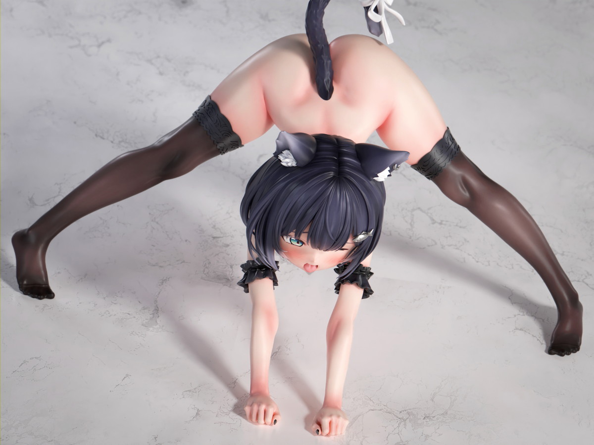 インサイトオリジナル「肉感少女 メスガキ猫の発情期 あずき」のフィギュア画像