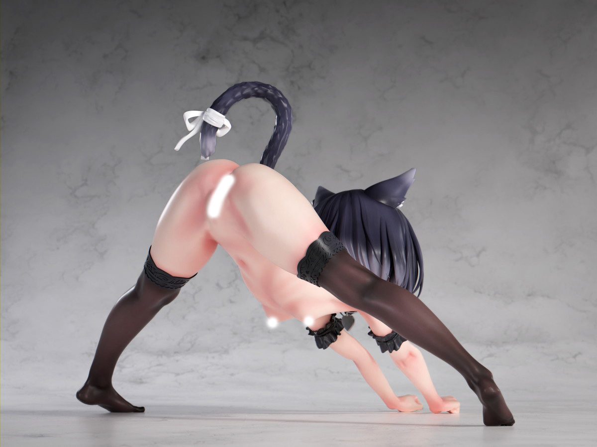 インサイトオリジナル「肉感少女 メスガキ猫の発情期 あずき」のフィギュア画像