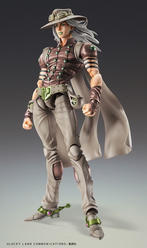 ジョジョの奇妙な冒険 スティール・ボール・ラン「超像可動 ジャイロ・ツェペリ・サード」のフィギュア画像