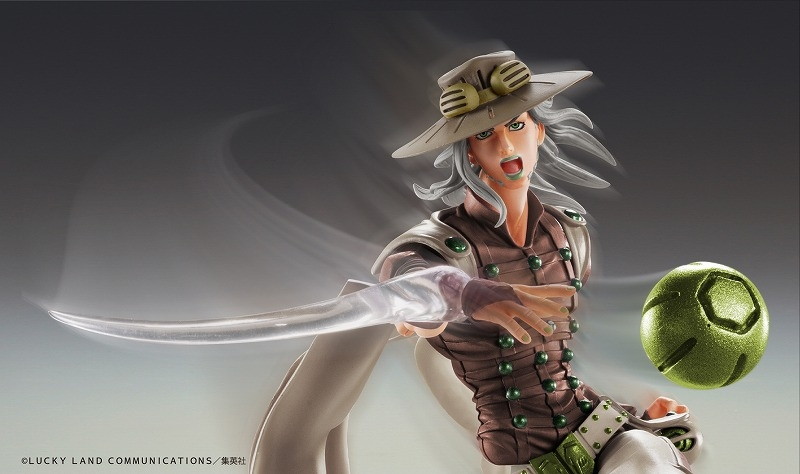 ジョジョの奇妙な冒険 スティール・ボール・ラン「超像可動 ジャイロ・ツェペリ・サード」のフィギュア画像