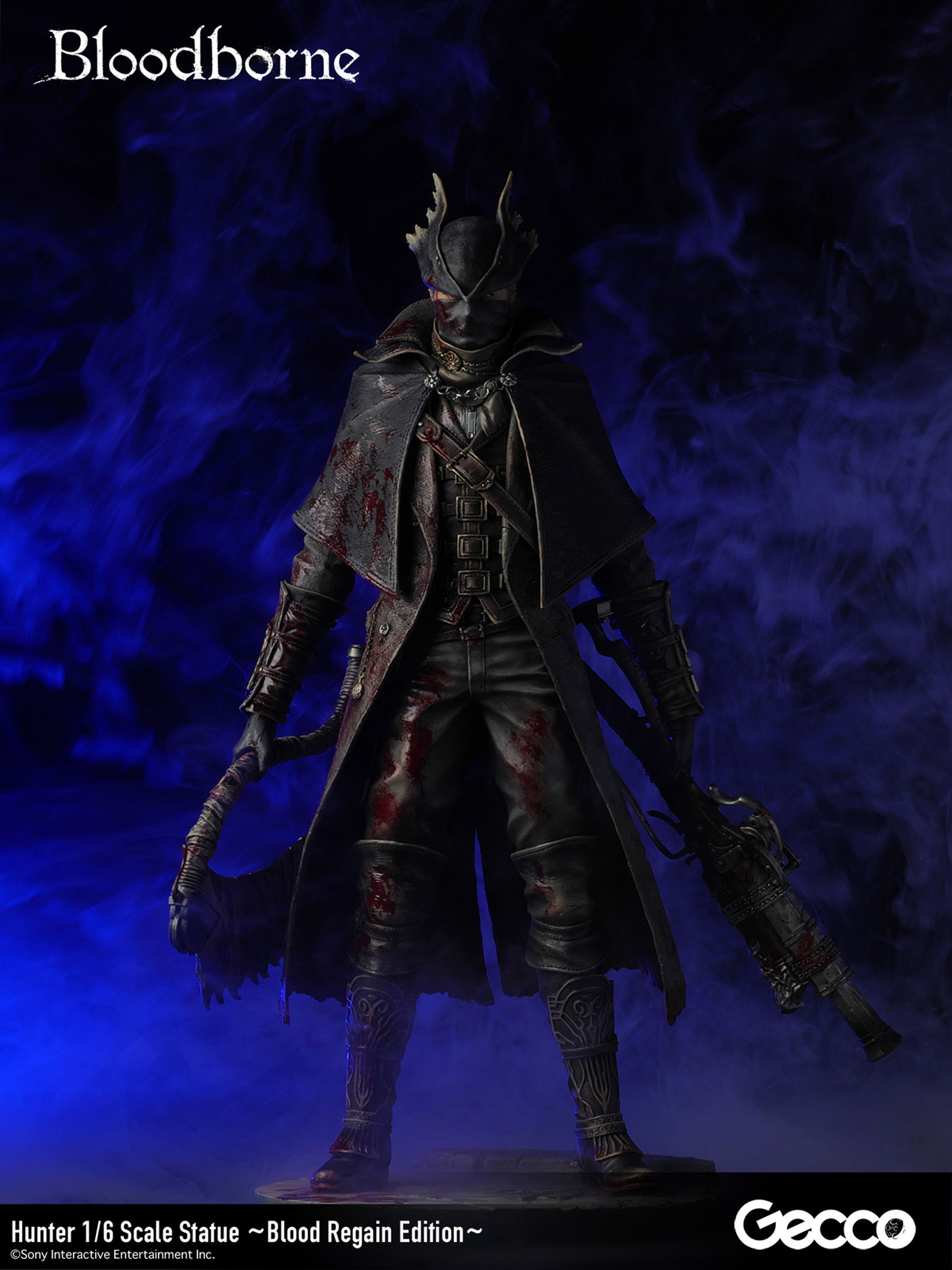 Bloodborne「狩人 1/6スケールスタチュー ~Blood Regain Edition~」のフィギュア画像