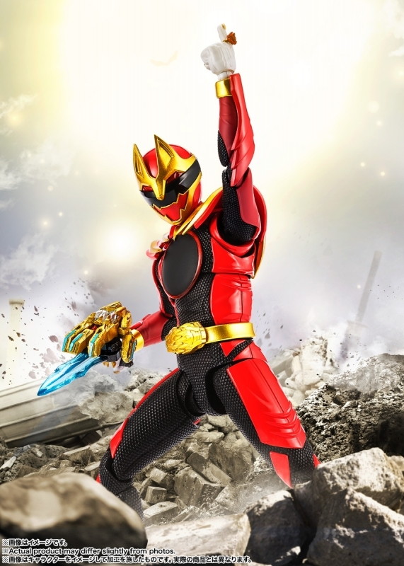 ナンバーワン戦隊ゴジュウジャー「S.H.Figuarts ゴジュウウルフ(初回限定センタイリング付属版)」のフィギュア画像