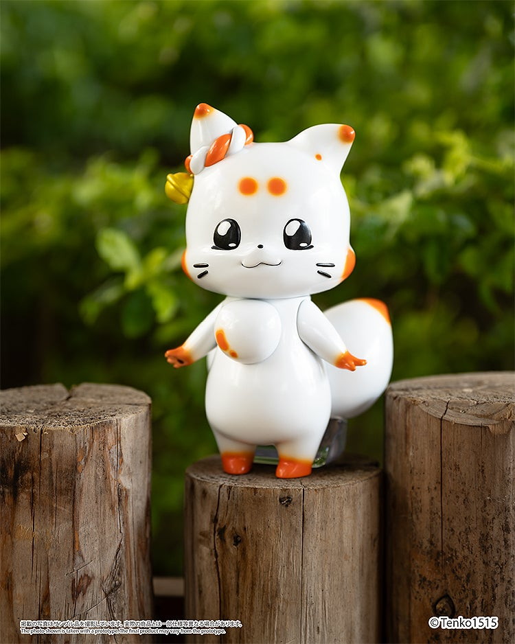 二尾の小狐「Chibi Creature てnこ」のフィギュア画像