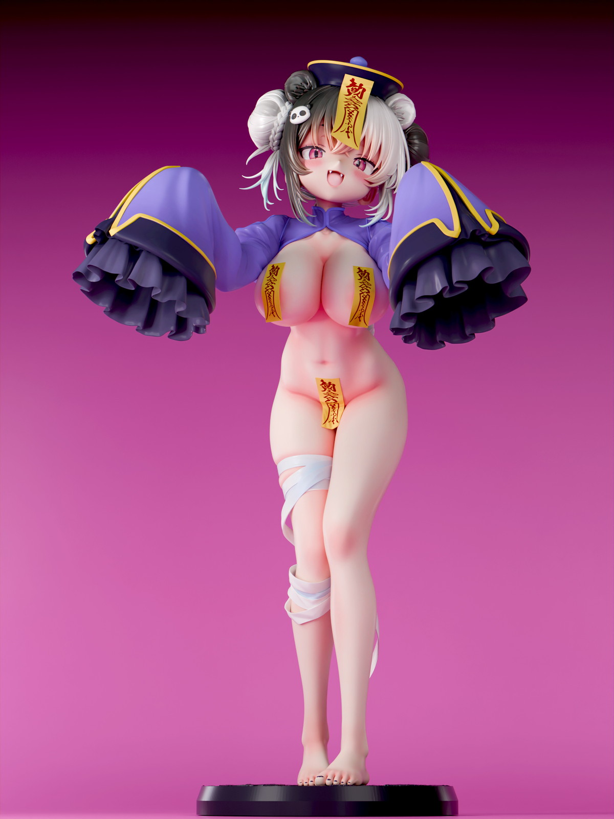 インサイトオリジナル「肉感少女 エロいおばけ図鑑 キョンシー マオシュン ノーマルver.」のフィギュア画像