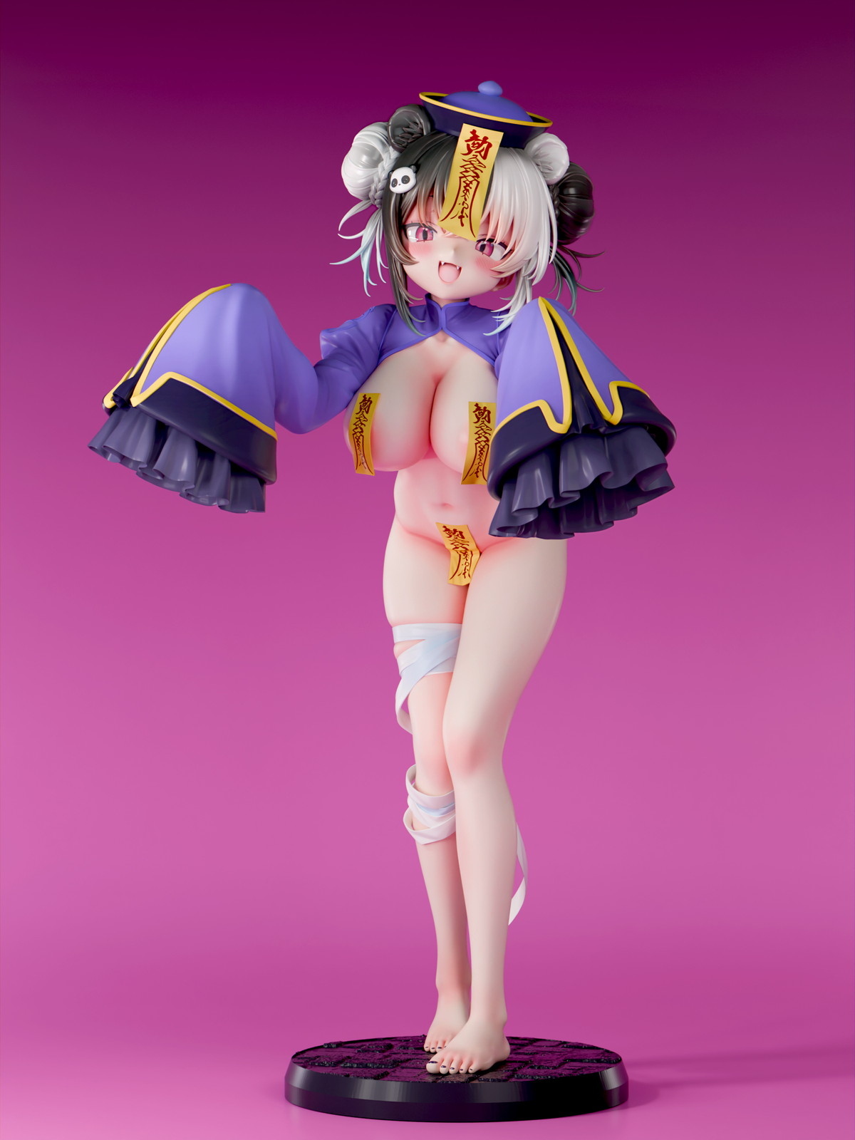 インサイトオリジナル「肉感少女 エロいおばけ図鑑 キョンシー マオシュン ノーマルver.」のフィギュア画像