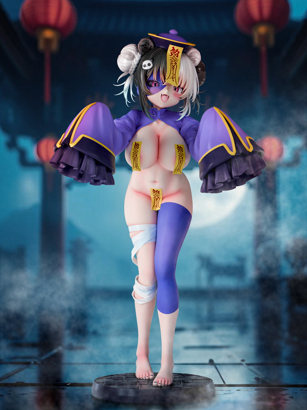 インサイトオリジナル「肉感少女 エロいおばけ図鑑 キョンシー マオシュン ツギハギver.」のフィギュア画像