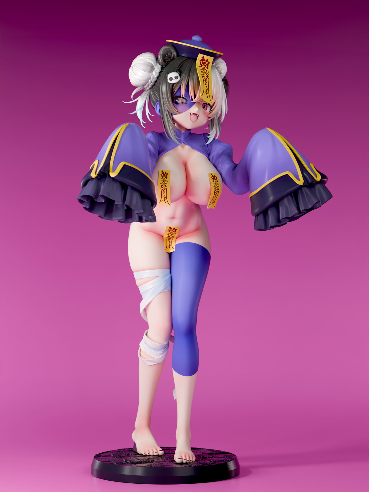 インサイトオリジナル「肉感少女 エロいおばけ図鑑 キョンシー マオシュン ツギハギver.」のフィギュア画像